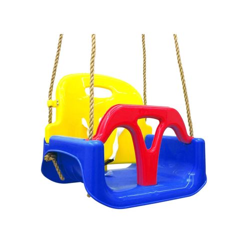 4057216041637 - Littletom - 3-in-1 Kinderschaukel Baby Garten Schaukel 40x43x33cm Indoor Outdoor - bunt 4057216041637 - Littletom - 3-in-1 Kinderschaukel Baby Garten Schaukel 40x43x33cm Indoor Outdoor - bunt