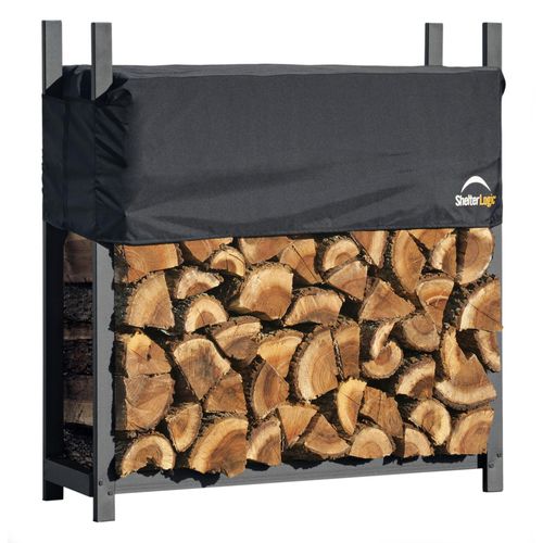 0677599904745 - ShelterLogic Kaminholzregal 120 x 36 x 119 cm Tragelast 1000 kg