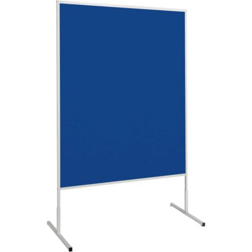 4002390047050 - Moderationstafel Standard 636 34 82 120x150cm Filz + Filz (beidseitig) pinnbar blau + blau