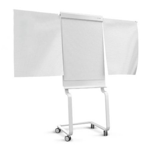 4013695051338 - Design-Flipchart 1227050 Evolution Plus Mobile 68 x 98 cm Magnetisch Mit 4 Rollen und Stiftablage