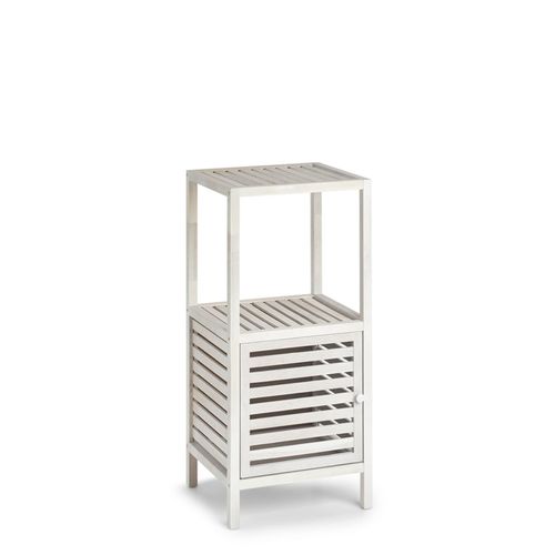 4250648962932 - Badschrank mit Ablage Walnussholz Natur Weiß
