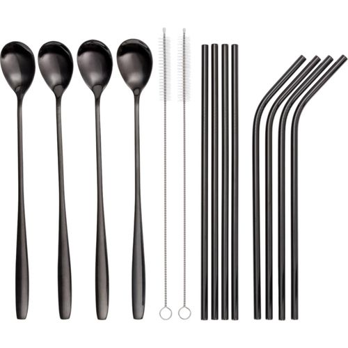 4010094019440 - Trinkhalm-Set 14-tlg Edelstahl 4010094019440 - Trinkhalm-Set 14-tlg Edelstahl