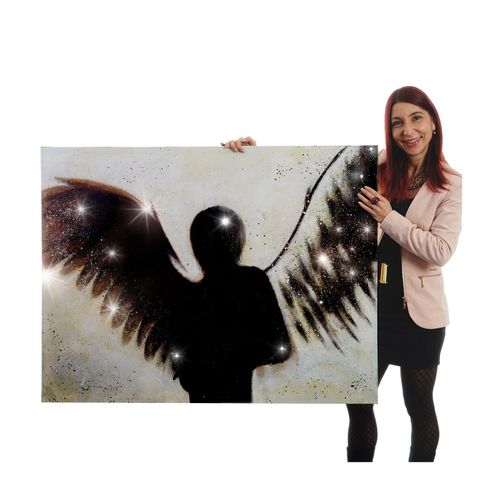 4057651056067 - Wandbild Engel 100% handgemaltes Ölgemälde Gemälde XL 120x90cm 4057651056067 - Wandbild Engel 100% handgemaltes Ölgemälde Gemälde XL 120x90cm