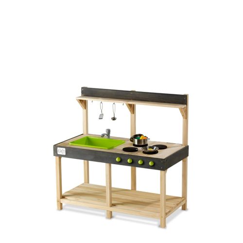 8719874706278 - Exit Toys - exit Yummy 100 hölzerne Küche für draußen - naturel - Natural 8719874706278 - Exit Toys - exit Yummy 100 hölzerne Küche für draußen - naturel - Natural