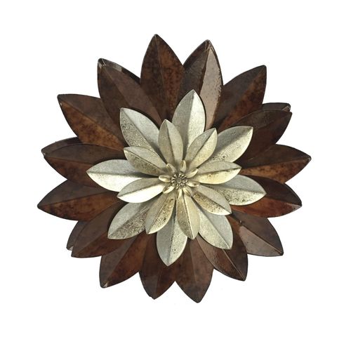 4046884044682 - Möbel Direkt Online - Wanddeko Blüte ø 25 cm braun 4046884044682 - Möbel Direkt Online - Wanddeko Blüte ø 25 cm braun