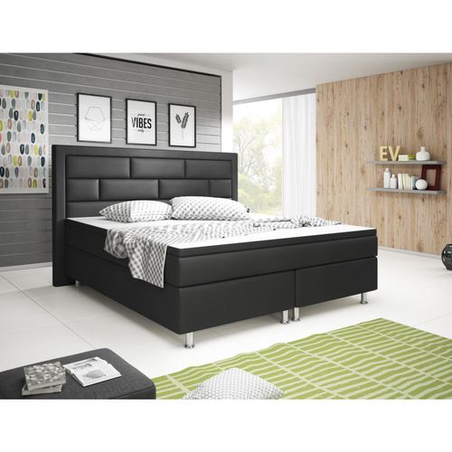 2100000804115 - Inter Handels Boxspringbett Nizza schwarz 2100000804115 - Inter Handels Boxspringbett Nizza schwarz