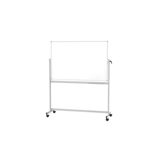 4002390067188 - Whiteboard MAULstandard Mobil 180 x 120cm emailliert Aluminiumrahmen drehbar beidseitig