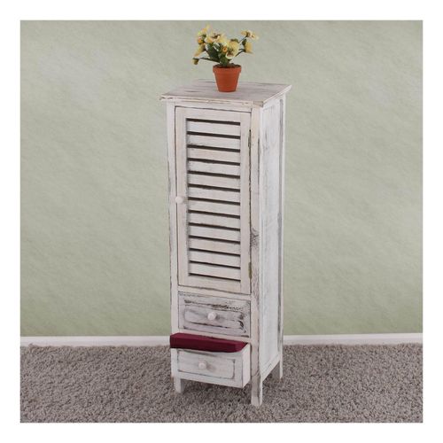 4052826049608 - Kommode Schrank 90x30x25cm Shabby-LookShabby-Chic Vintage ~ weiß 4052826049608 - Kommode Schrank 90x30x25cm Shabby-LookShabby-Chic Vintage ~ weiß