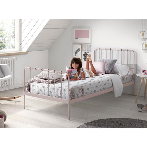 5420070222563 - VIPACK - Metallbett Alice Liegefläche 90 x 200 cm rosa