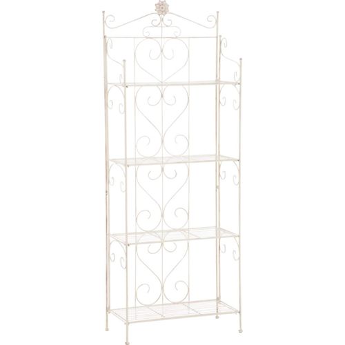 4250420289608 - LENJA stabiles Standregal im Landhausstil I Klappbares Eisenregal mit 4 Regalböden I In verschiedenen Farben erhältlich 4250420289608 - LENJA stabiles Standregal im Landhausstil I Klappbares Eisenregal mit 4 Regalböden I In verschiedenen Farben erhältlich