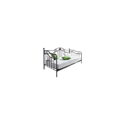 4046884018751 - Möbel Direkt Online - Day-Bed   Einzelbett   Metallbett Ella schwarz