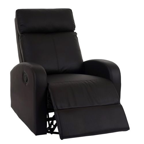 4052826175123 - Fernsehsessel MCW-A54 Premium Relaxsessel Schaukelstuhl Wippfunktion drehbar ~ Kunstleder braun
