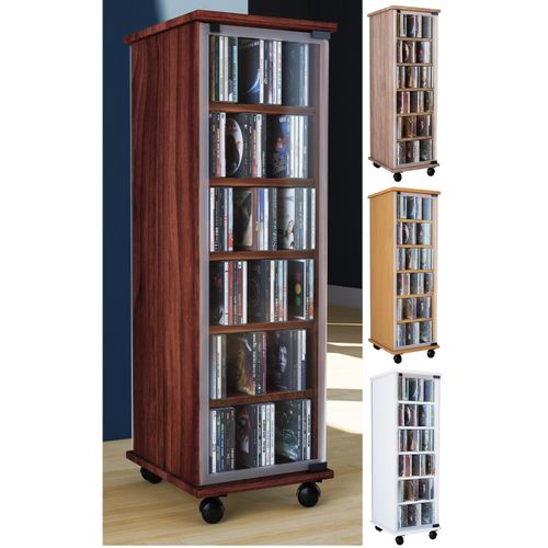 4051814347177 - Media-Regal CD Regal Holz CD Schrank mit ESG-Sicherheitsglastüren für 204 CDs oder 72 DVDs Maße H 98 x B 31 x T 35 cm Elegantes DVD Regal mit Rollen Blu ray Regal CD Regal - Valenza Gr 31 weiß B31cm H98cm T35cm Holzwerkstoff Holz Spanplatte Glas Regale 4051814347177 - Media-Regal CD Regal Holz CD Schrank mit ESG-Sicherheitsglastüren für 204 CDs oder 72 DVDs Maße H 98 x B 31 x T 35 cm Elegantes DVD Regal mit Rollen Blu ray Regal CD Regal - Valenza Gr 31 weiß B31cm H98cm T35cm Holzwerkstoff Holz Spanplatte Glas Regale