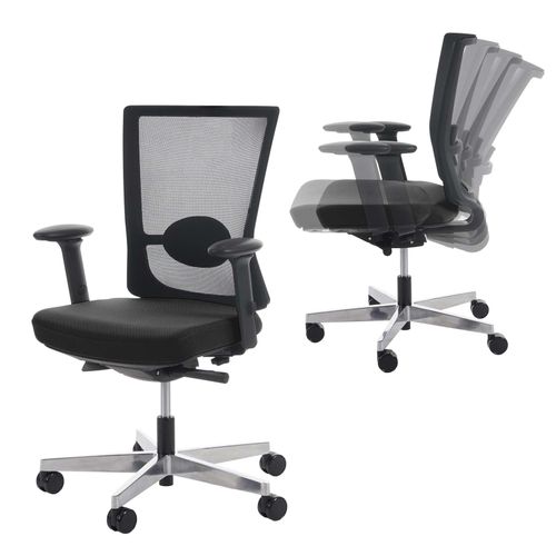 4057651052496 - Bürostuhl MERRYFAIR Karlstad Schreibtischstuhl Sliding-Funktion ergonomisch ~ schwarz 4057651052496 - Bürostuhl MERRYFAIR Karlstad Schreibtischstuhl Sliding-Funktion ergonomisch ~ schwarz