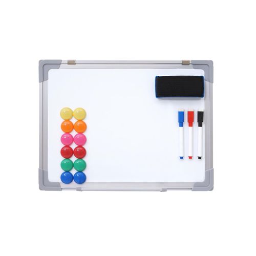 4057651138893 - Whiteboard MCW-C84 Magnettafel Memoboard Pinnwand inkl Zubehör ~ 40x30cm