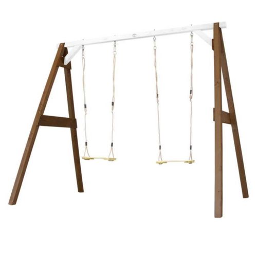 8717973938255 - 4-in-1 SportsFun Braun Weiß 4-in-1 Gestell für Schaukel Fußball Volleyball & Tennis Schaukelgestell & Netze für diverse Sportarten - Braun - AXI 8717973938255 - 4-in-1 SportsFun Braun Weiß 4-in-1 Gestell für Schaukel Fußball Volleyball & Tennis Schaukelgestell & Netze für diverse Sportarten - Braun - AXI