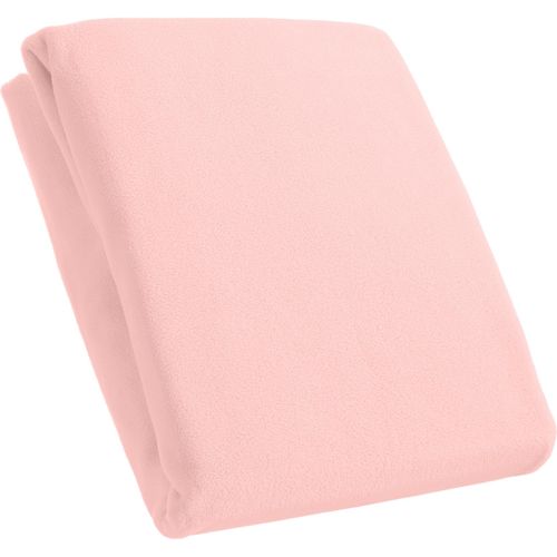 2100000792375 - Spannbetttuch Mikrofaser Fleece rosa ca 160 x 200 cm