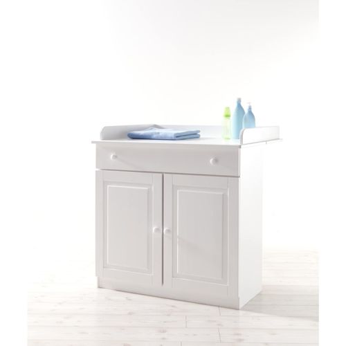 4250393886866 - Ticaa Baby Wickelkommode Moritz Kiefer weiß 4250393886866 - Ticaa Baby Wickelkommode Moritz Kiefer weiß
