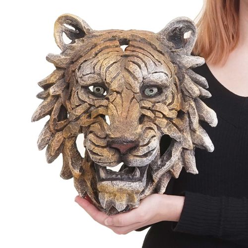 4057651416861 - Deko Schädel MCW-H41 Wanddeko Kopf Trophäe Polyresin Indoor Outdoor ~ Tigerkopf 35cm 4057651416861 - Deko Schädel MCW-H41 Wanddeko Kopf Trophäe Polyresin Indoor Outdoor ~ Tigerkopf 35cm