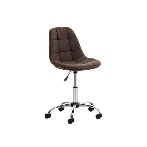 4251380460175 - Bürostuhl Emil I Höhenverstellbarer Drehstuhl Mit Stoffbezug Und Metallgestell In Chromoptik I Schreibtischstuhl Mit Gestepptem Sitz 4251380460175 - Bürostuhl Emil I Höhenverstellbarer Drehstuhl Mit Stoffbezug Und Metallgestell In Chromoptik I Schreibtischstuhl Mit Gestepptem Sitz