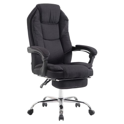 4251380428335 - Bürostuhl Castle Stoffbezug I Schreibtischstuhl mit Fußablage I Ergonomischer Drehstuhl höhenverstellbar I bis 130 kg belastbar 4251380428335 - Bürostuhl Castle Stoffbezug I Schreibtischstuhl mit Fußablage I Ergonomischer Drehstuhl höhenverstellbar I bis 130 kg belastbar