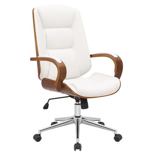 4251756458768 - Bürostuhl Yankton Kunstleder I Chefsessel Mit Lehne I Höhenverstellbarer Schreibtischstuhl Mit Chromgestell 4251756458768 - Bürostuhl Yankton Kunstleder I Chefsessel Mit Lehne I Höhenverstellbarer Schreibtischstuhl Mit Chromgestell