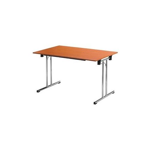 3700245507926 - Schreibtisch TPCH147M 74cm (H) 140x70cm (BxT) rechteckig kirschbaum   chrom 3700245507926 SODEMATUB