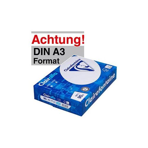 3329680289503 - Kopierpapier Clairalfa 2895C A3 90g hochweiß   3329680289503 500 Blatt