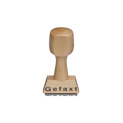 4044589132529 -  Textstempel L251 mit Text Gefaxt Holz braun