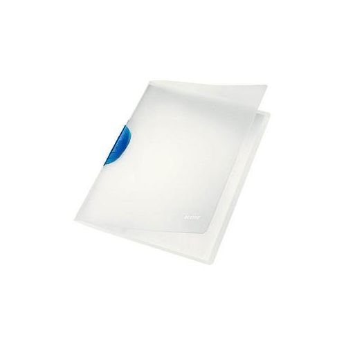 4002432355778 - Klemmhefter ColorClip Magic 4174-00-35 A4 transparent blau für ca 30 Blatt Polypropylen (PP) 4002432355778 Leitz