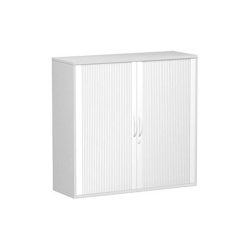 4038933486819 - Flex Rollladenschrank lichtgrau silber 2 Fachböden 1200 x 425 x 1182 cm