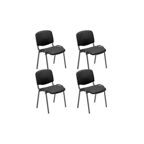 5901747563214 - Iso Besucherstühle anthrazit Kunstleder 5901747563214 WCI01-R65Z-BBV019-000228 - ISO 4L-BL V2N 4 Stück 5901747563214 - Iso Besucherstühle anthrazit Kunstleder 5901747563214 WCI01-R65Z-BBV019-000228 - ISO 4L-BL V2N 4 Stück