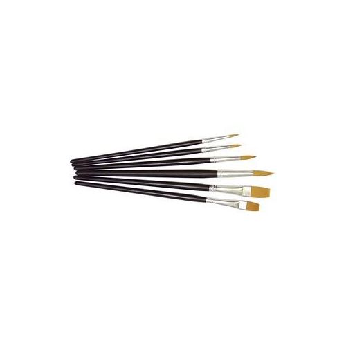 4011569023283 -  Pinsel-Set 3102423 6-teilig 2x flach & 4x rund 6 Stück