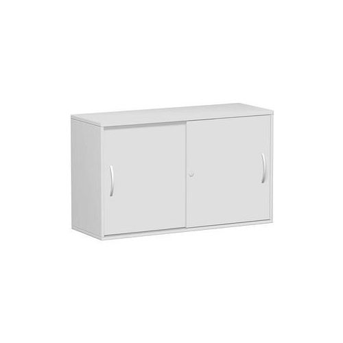 4038933487014 - Schiebetürenschrank Flex S-312153-LL lichtgrau 1 Fachboden 1200 x 425 x 720 cm