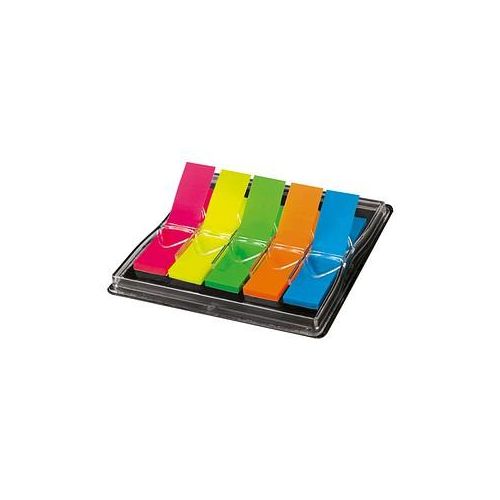 4004360893803 - Index Haftstreifen Z-Marker mini mit 5 Farben (neonrot -gelb -grün -orange -blau) 4004360893803 200 Streifen