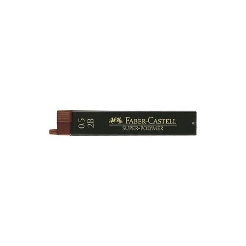 4005401205029 - FABER-CASTELL SUPER-POLYMER Feinminen-Bleistiftminen schwarz 2B 05 mm 12 St