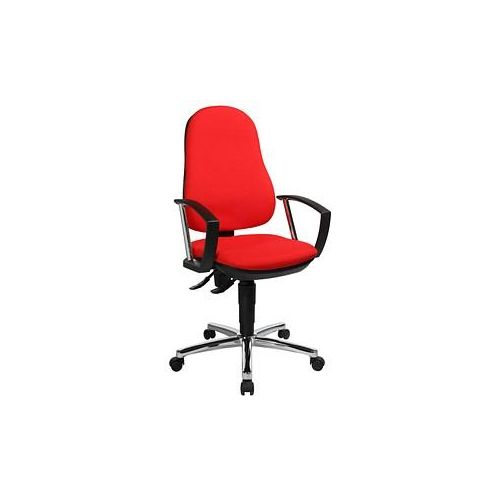 4014296416472 - Bürodrehstuhl Support P Deluxe rot 8179AG21 4014296416472 Topstar