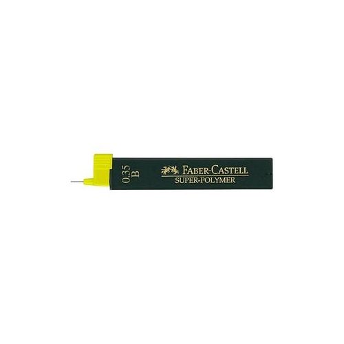 4005401203018 - FABER-CASTELL SUPER-POLYMER Feinminen-Bleistiftminen schwarz B 035 mm 12 St