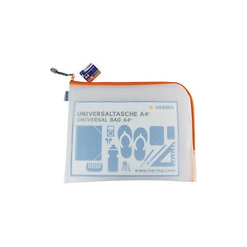 4008705200189 - HERMA 20018 Etui Hartschalenetui für Stifte EVA (Äthylen-Vinylazetat) Orange - Transparent (20018)