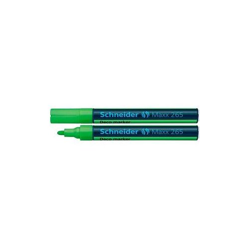 4004675007506 - Decomarker Maxx 265 leuchtgrün 2-3mm Rundspitze 4004675007506 Schneider