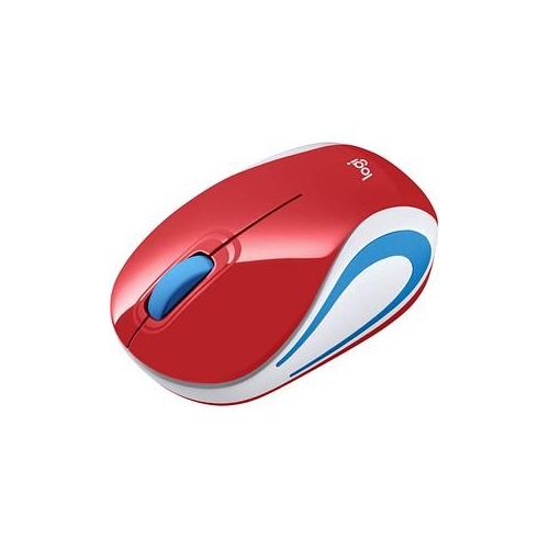 5099206032194 - Mini-PC-Maus Wireless Ultra Portable M187 910-002737 3 Tasten kabellos USB-Funk klein optisch rot