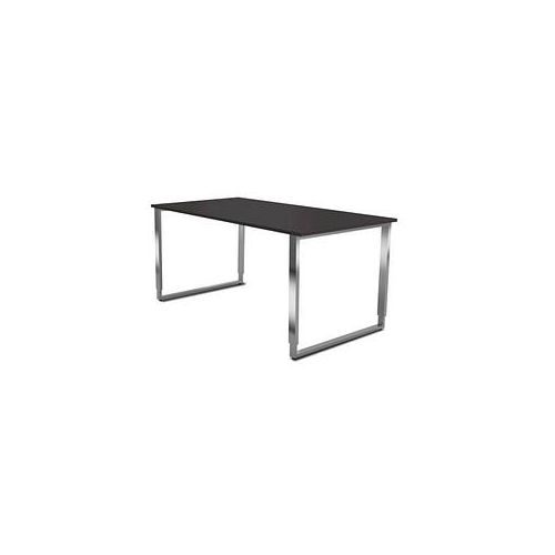 4044917427990 - Schreibtisch 160 x 80 cm Aveto Typ A - Anthrazit Dunkelgrau 160 cm x 68 - 82 cm x 80 cm Büroschreibtische von Büromöbel Experte