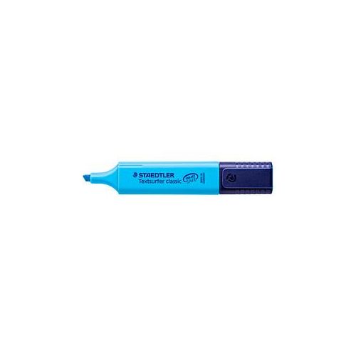 4007817304457 - STAEDTLER Textmarker Textsurfer Classic blau Strichstärke 10 - 50 mm Keilspitze lichtbeständig (364-3)