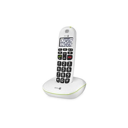 7322460059521 - DORO PhoneEasy 110 - Schnurlostelefon mit Rufnummernanzeige Anklopffunktion - DECTGAP - weiß