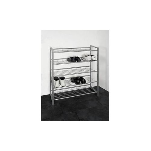 4001070387288 - HAKU Möbel Schuhregal (BHT 80x106x30 cm) BHT 80x106x30 cm grau Standregal Bücherregal Bücherregal Regal 4001070387288 - HAKU Möbel Schuhregal (BHT 80x106x30 cm) BHT 80x106x30 cm grau Standregal Bücherregal Bücherregal Regal