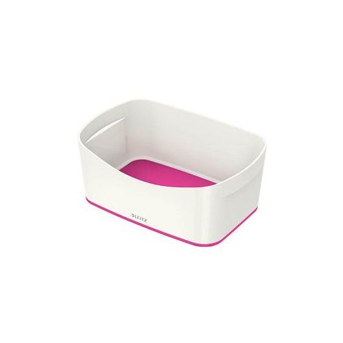 4002432116553 - Aufbewahrungsbox MyBox 5257-10-23 3 Liter für A5 außen 246x160x98mm Kunststoff weiß pink 4002432116553 Leitz