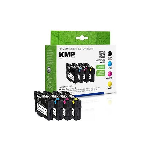 4011324016376 - MULTIPACK E145V - 4er-Pack - Schwarz Gelb Cyan Magenta - kompatibel - Tintenpatrone - für Epson Expression Home XP-212 215 225 312 315 322 325 412 415 422 425