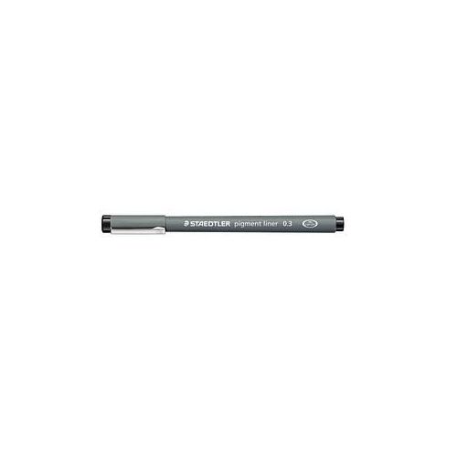 4007817330418 - STAEDTLER pigment liner 308 Fineliner schwarz 03 mm 1 St