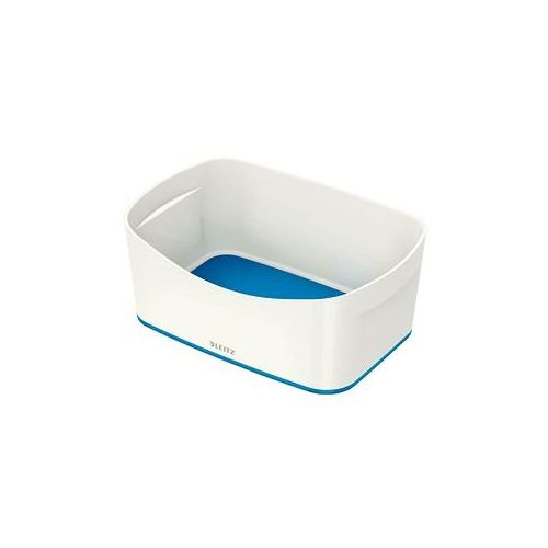 4002432116560 - Aufbewahrungsbox MyBox 5257-10-36 3 Liter für A5 außen 246x160x98mm Kunststoff weiß blau 4002432116560 Leitz