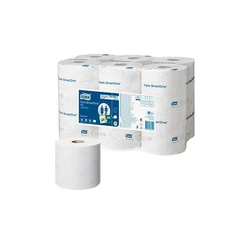 7322540656299 - Toilettenpapier SmartOne T9 Mini 472193 2-lagig weiß 620 Blatt Rolle 7322540656299 12 Rolle 7322540656299 - Toilettenpapier SmartOne T9 Mini 472193 2-lagig weiß 620 Blatt Rolle 7322540656299 12 Rolle